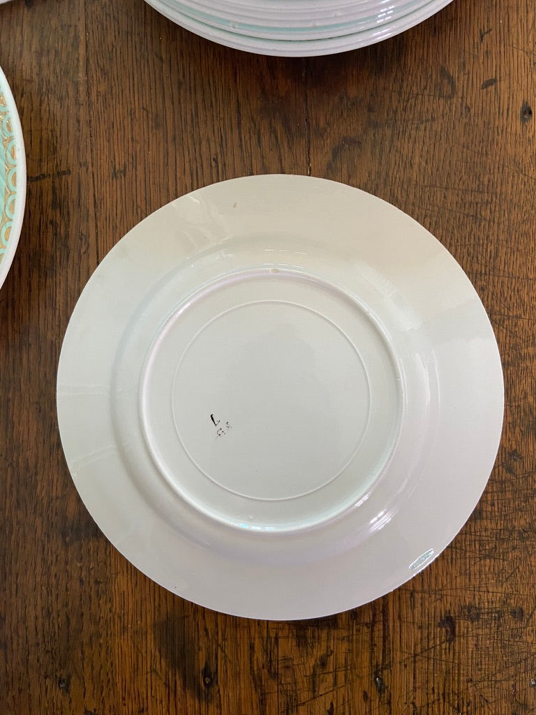 Assiette dessert Oiseaux