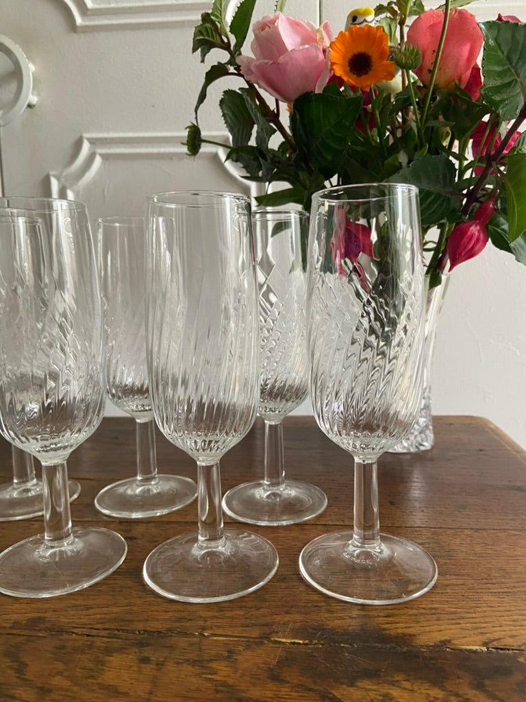 Flutes striées x6 #id45