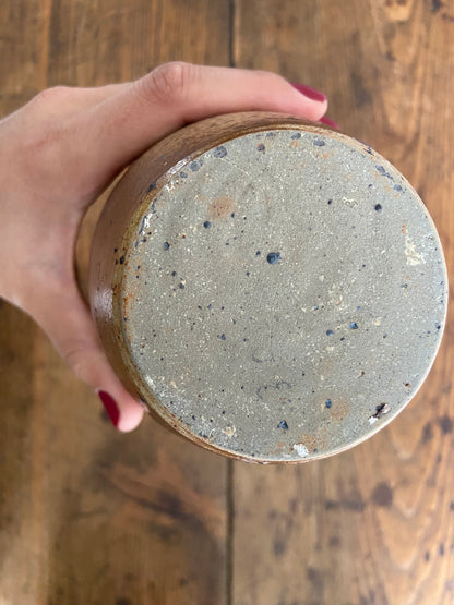 Bouteille grès mouchetée