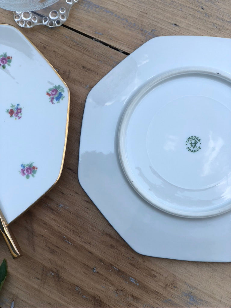 Assiettes dessert Limoges