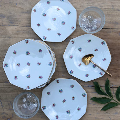 Assiettes dessert Limoges