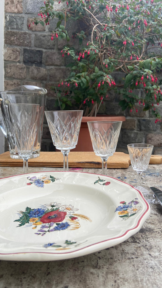 Série complète verres & carafe #id36