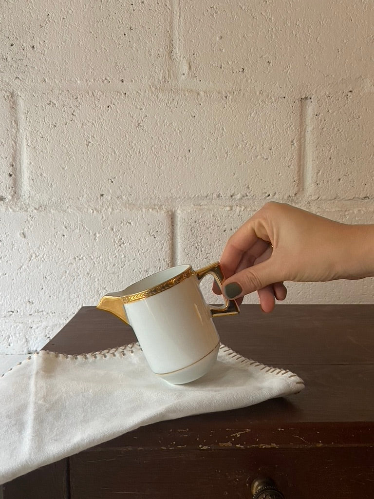 Service café Blanc&Doré