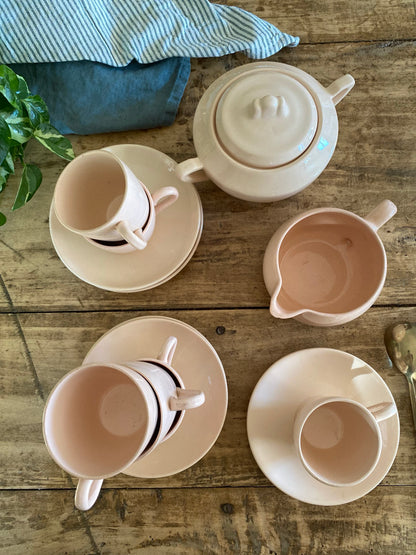 Service à café Rose Pâle