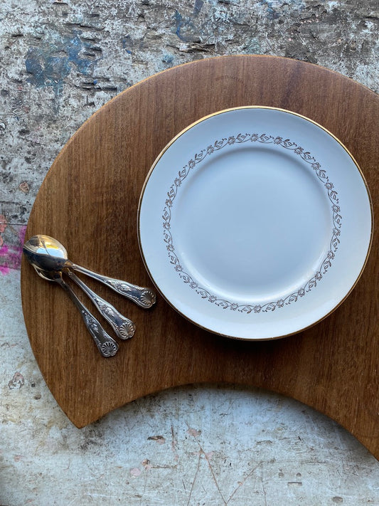 Assiettes dessert Semi-Porcelaine