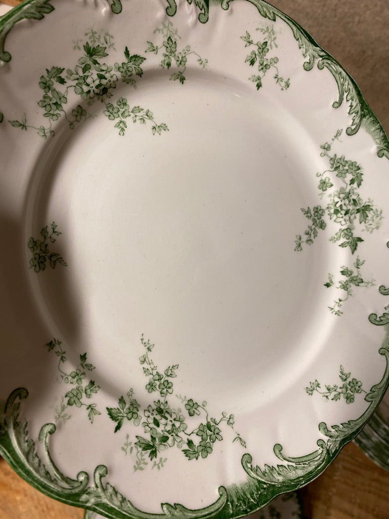 Assiettes Faïence Emile Bourgeois