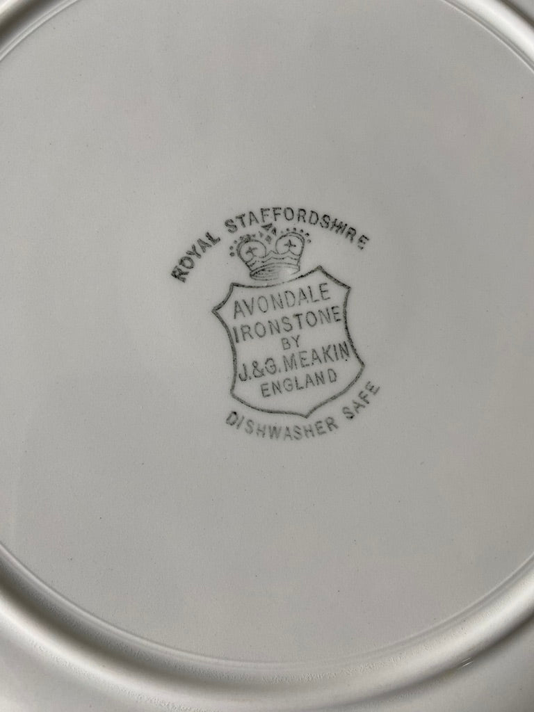 Assiettes anglaises x4