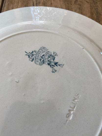 Assiettes Récamier Salins