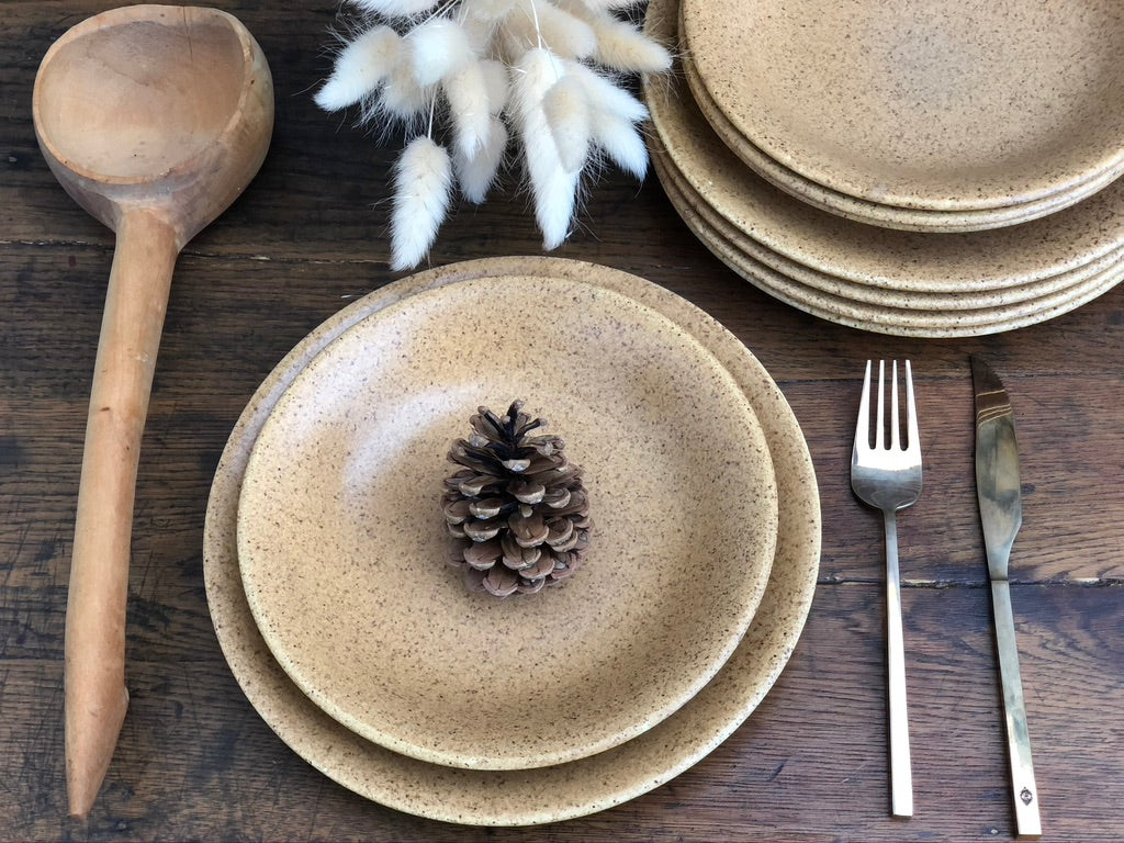 Assiettes en Grès