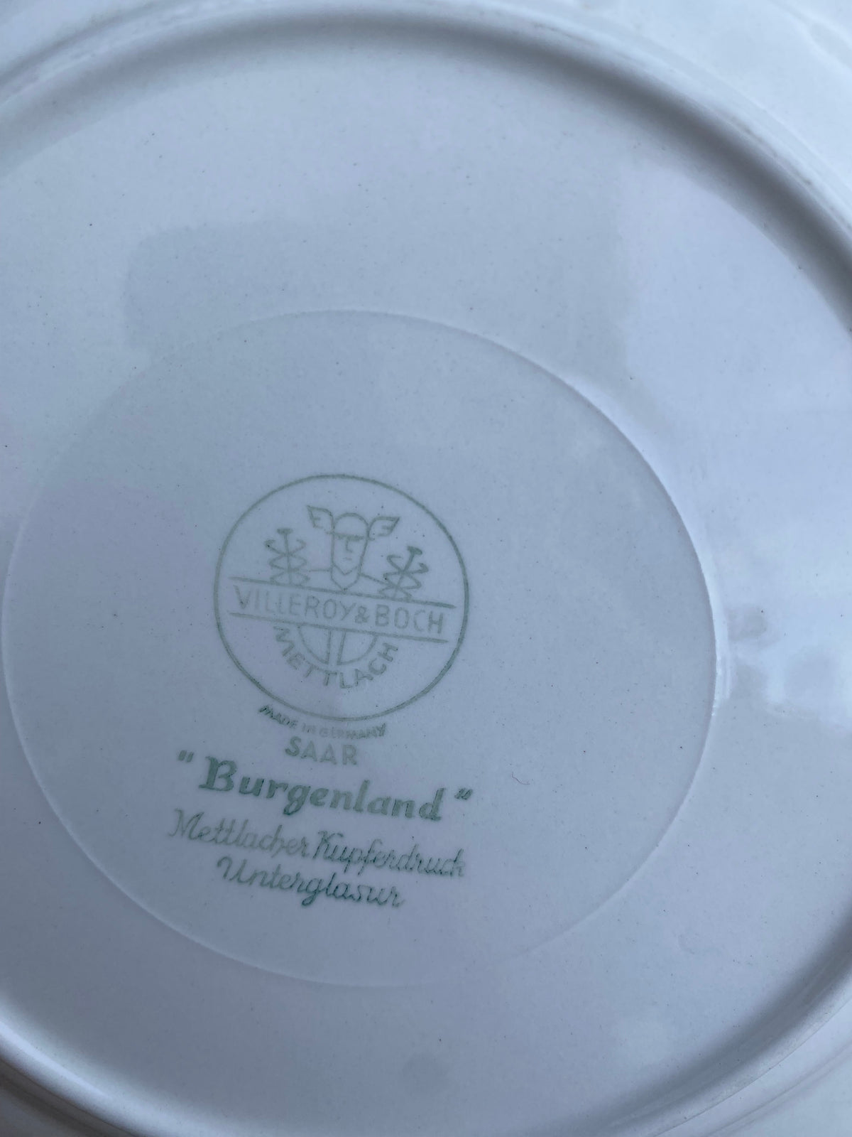 Assiettes Villeroy & Boch Burgenland