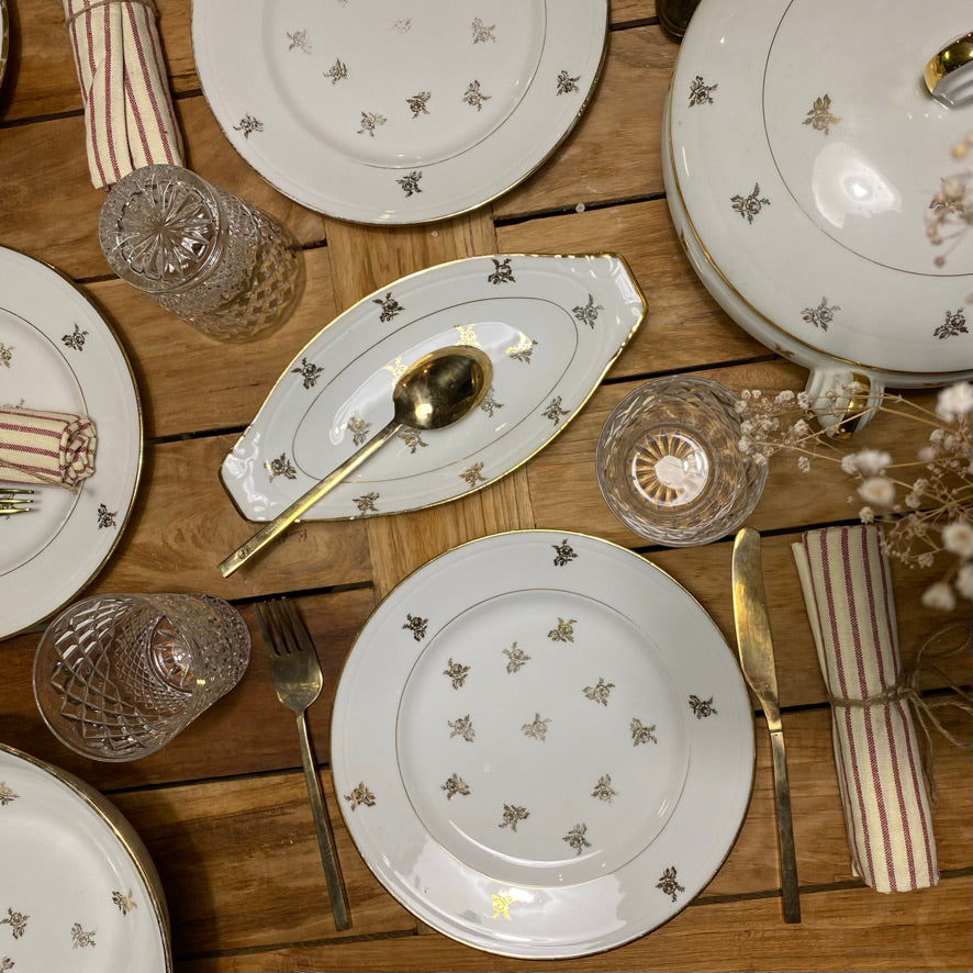 Service Blanc&Doré Limoges