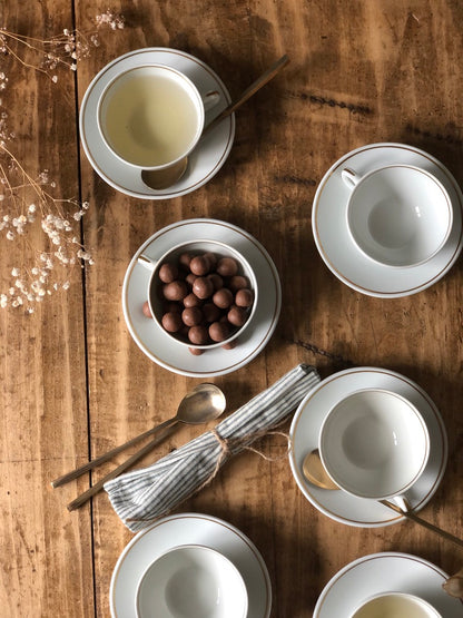 Set 6 tasses Limoges