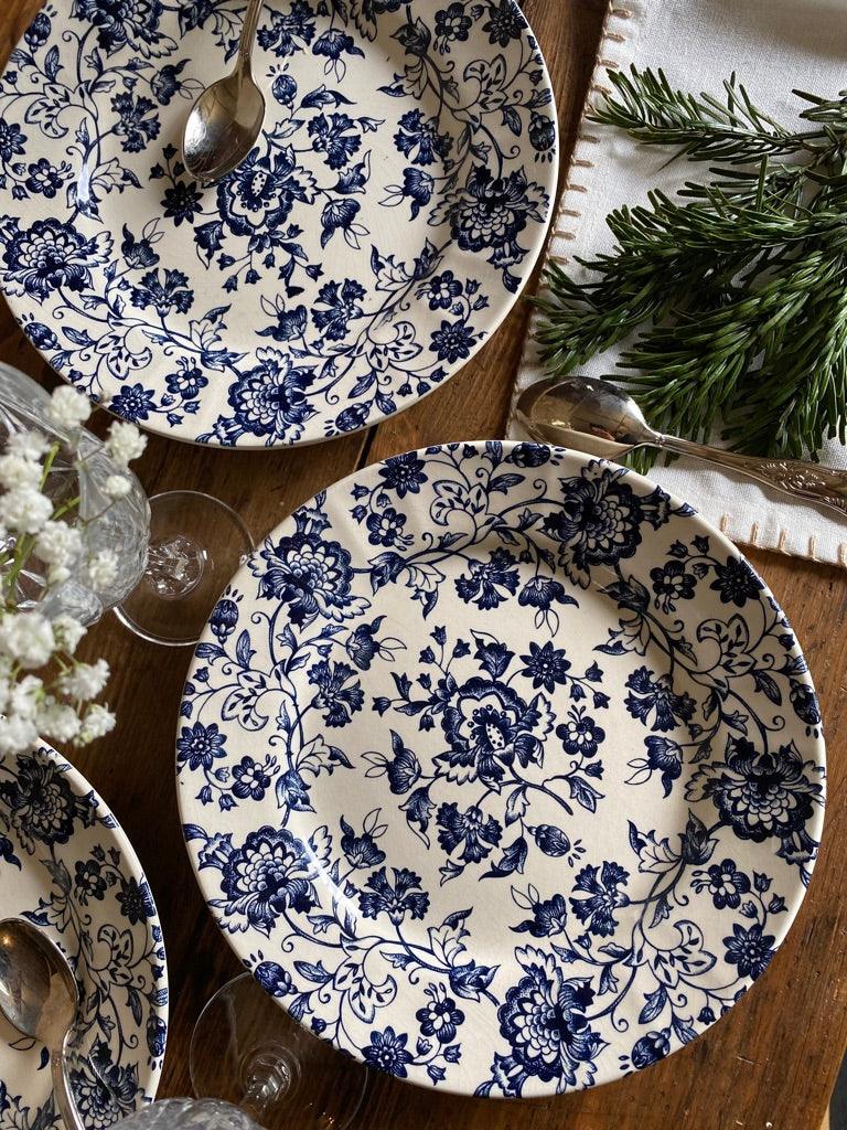 Assiettes Fleuries Marine