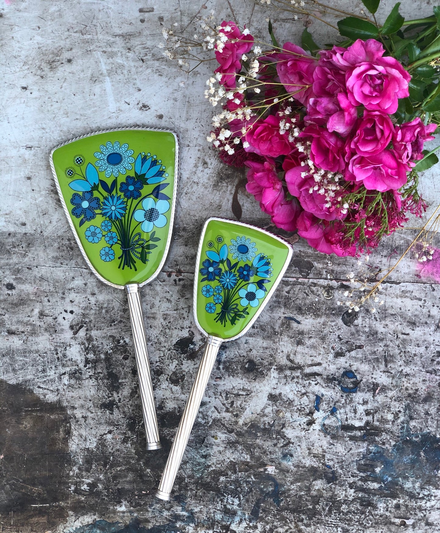 VANITE Brosse & Miroir main