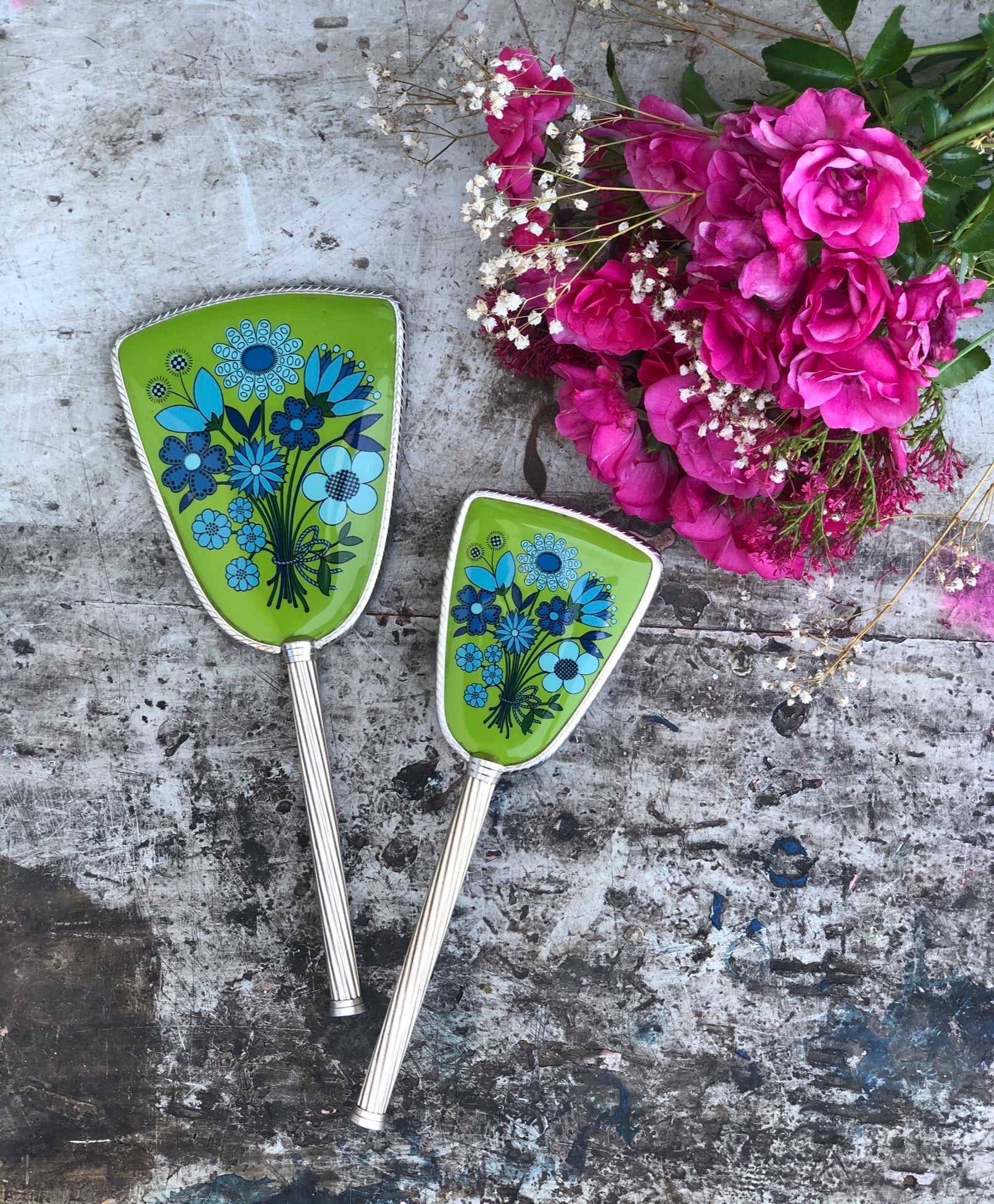 VANITE Brosse & Miroir main