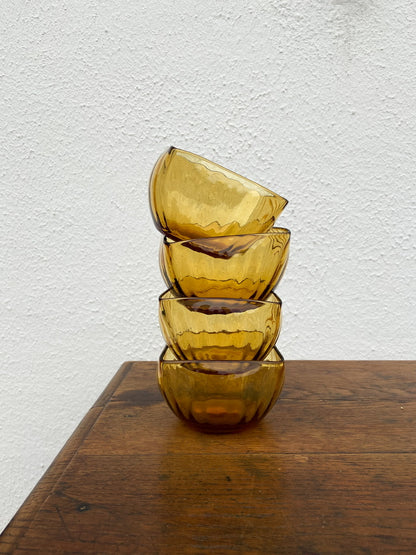 Coupelles jaune (x4)