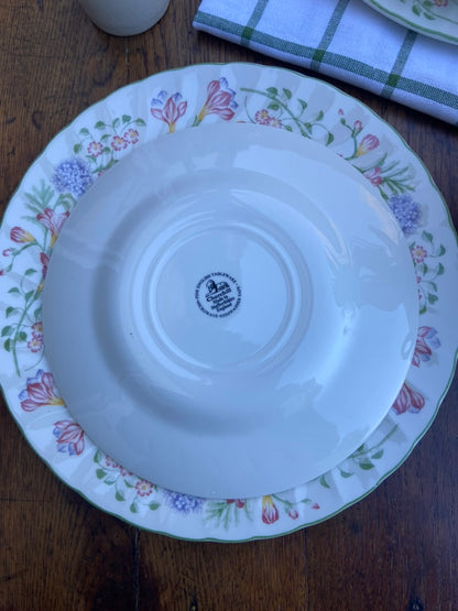 Assiettes anglaises fleuries #id29