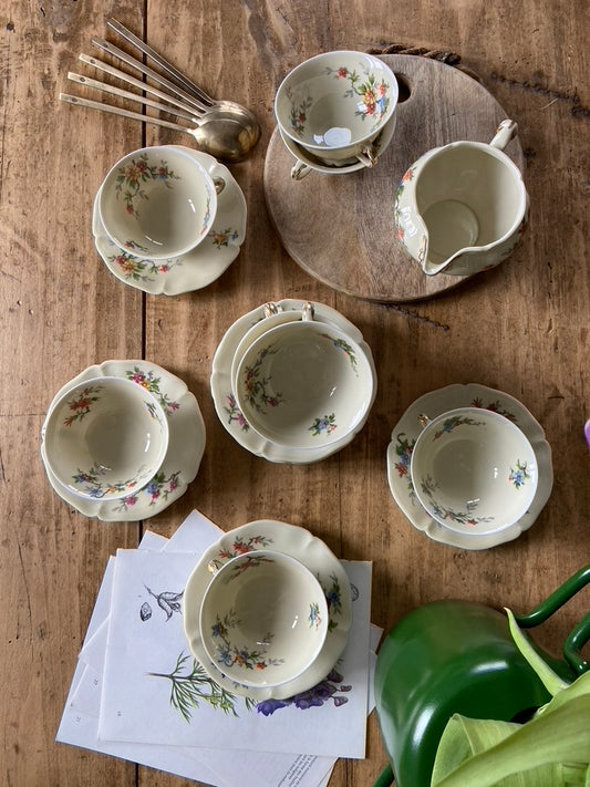 Tasses café Fabrique Royale Limoges