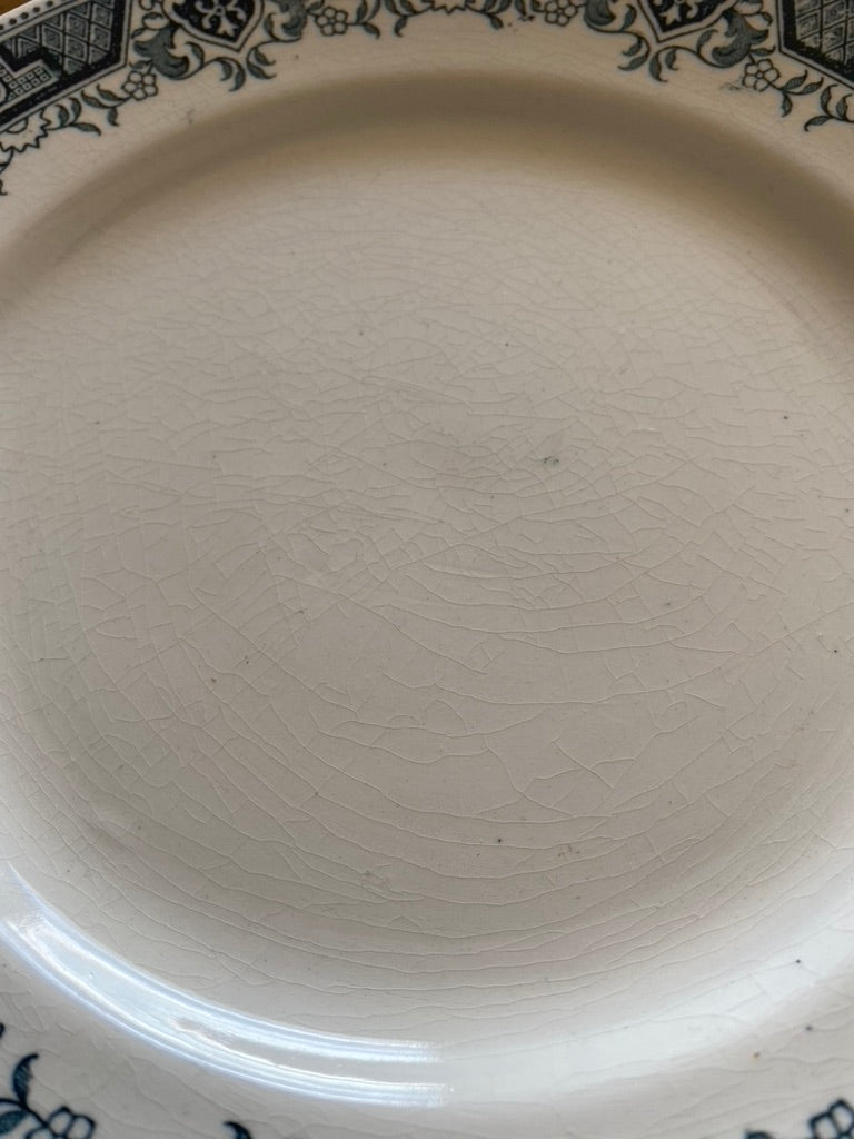 Assiettes dessert dépareillées Montigny-Maroc