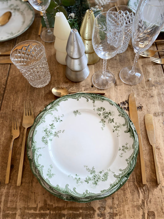 Assiettes Faïence Emile Bourgeois