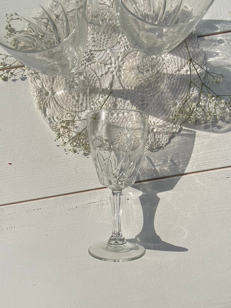 Verres à pied (x4)