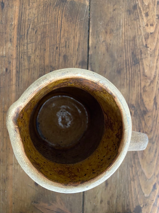 Pichet vase en terre