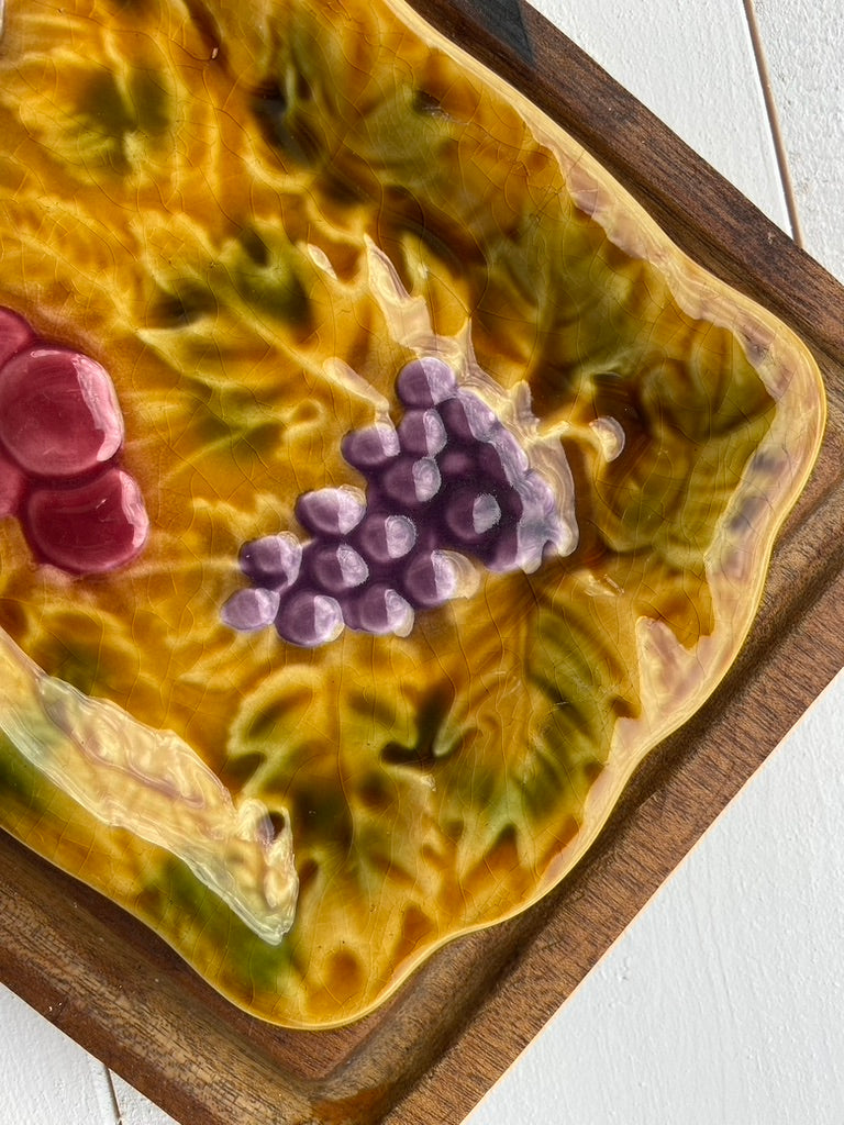 Plat à cake Barbotine fruits