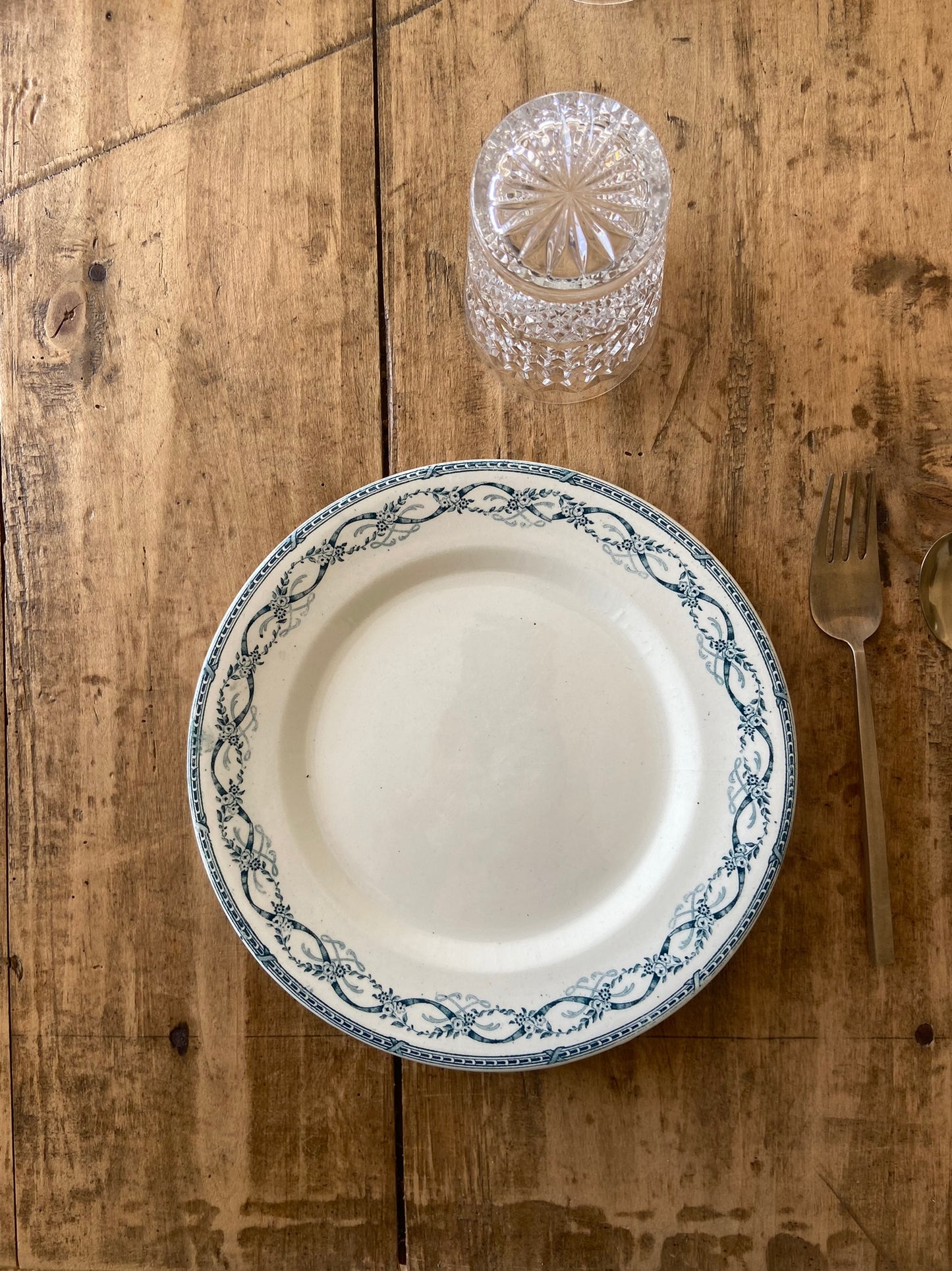 Assiettes Récamier Salins