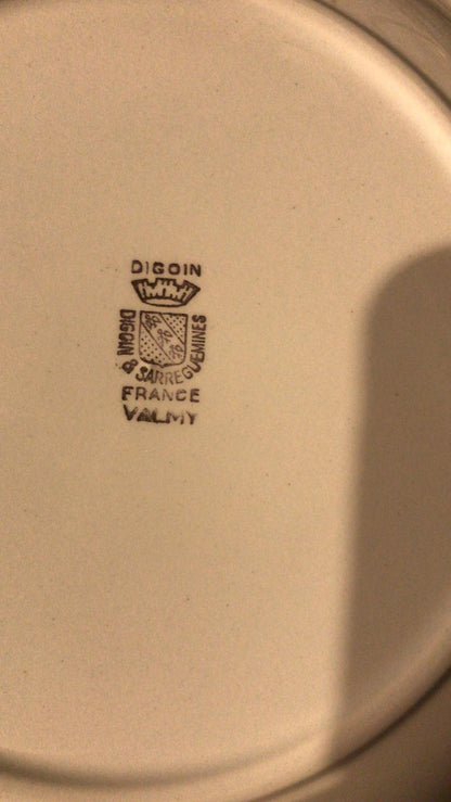 Assiettes creuses Digoin