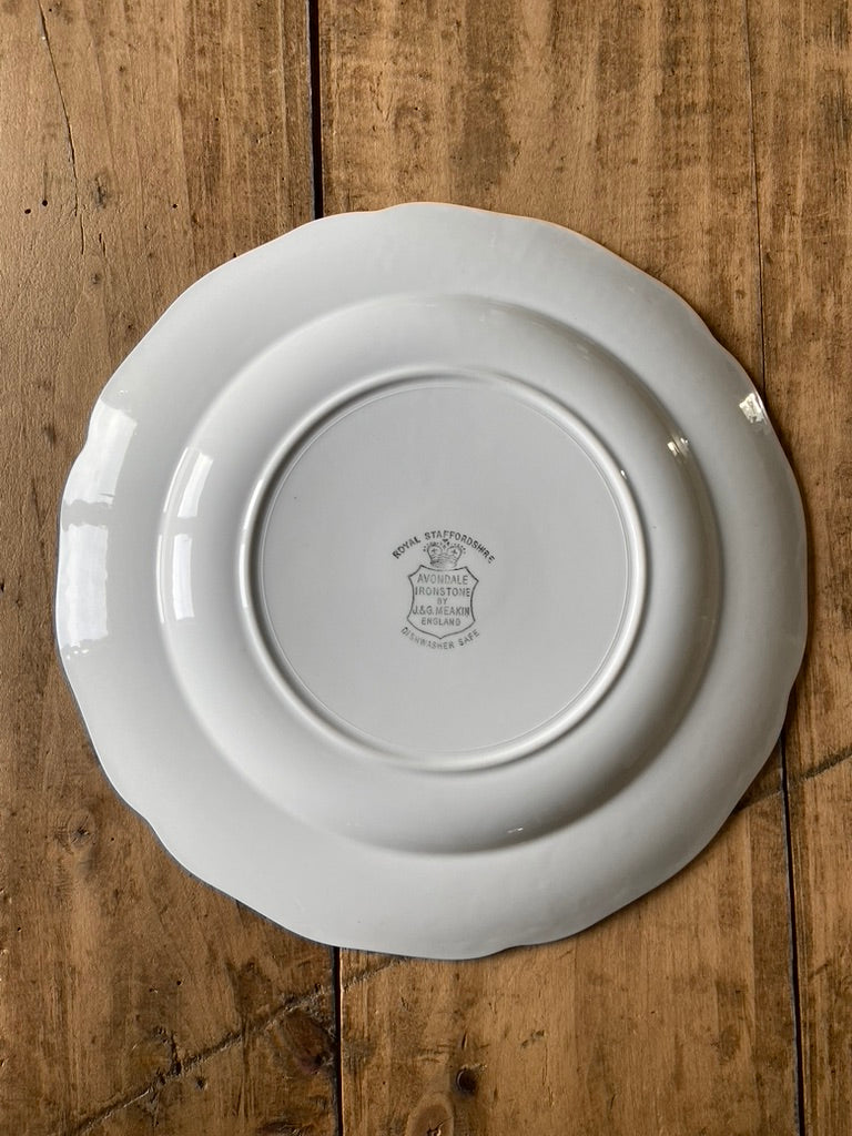 Assiettes anglaises x4