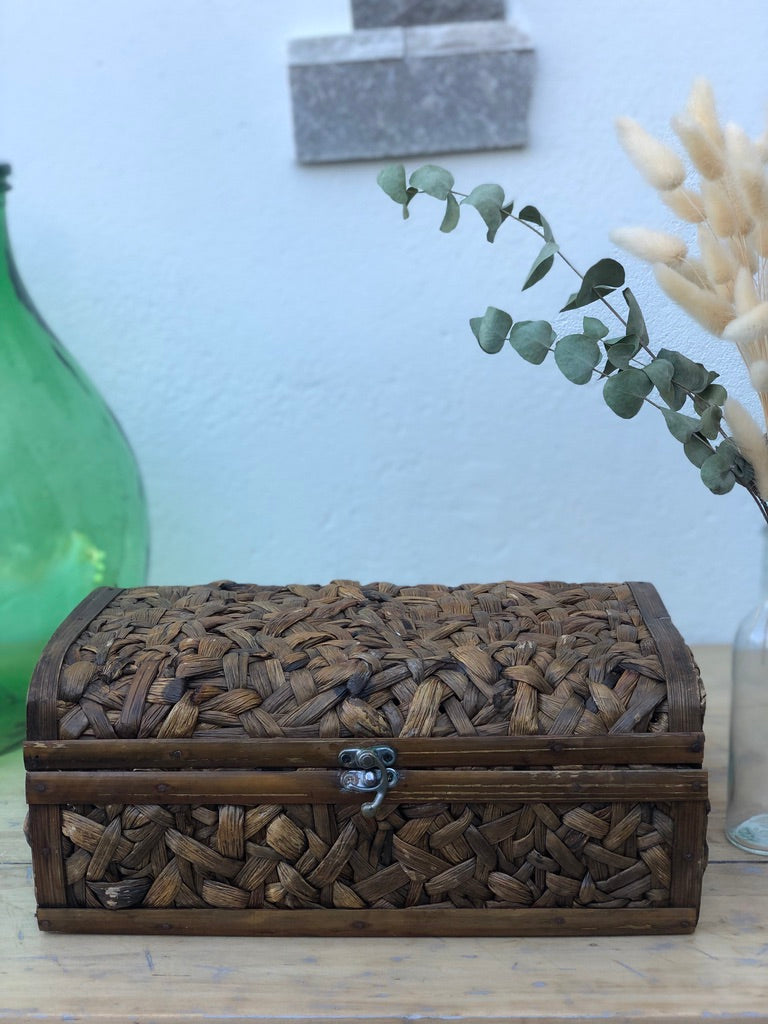 Boite tressée