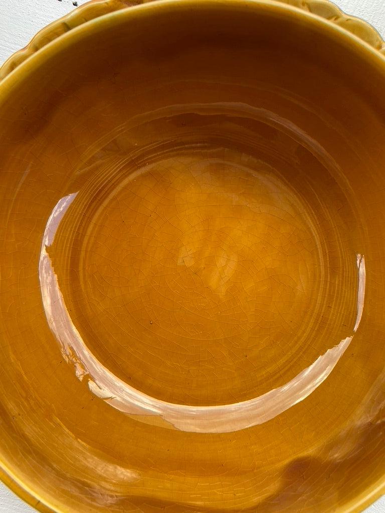 Saladier Barbotine fruits