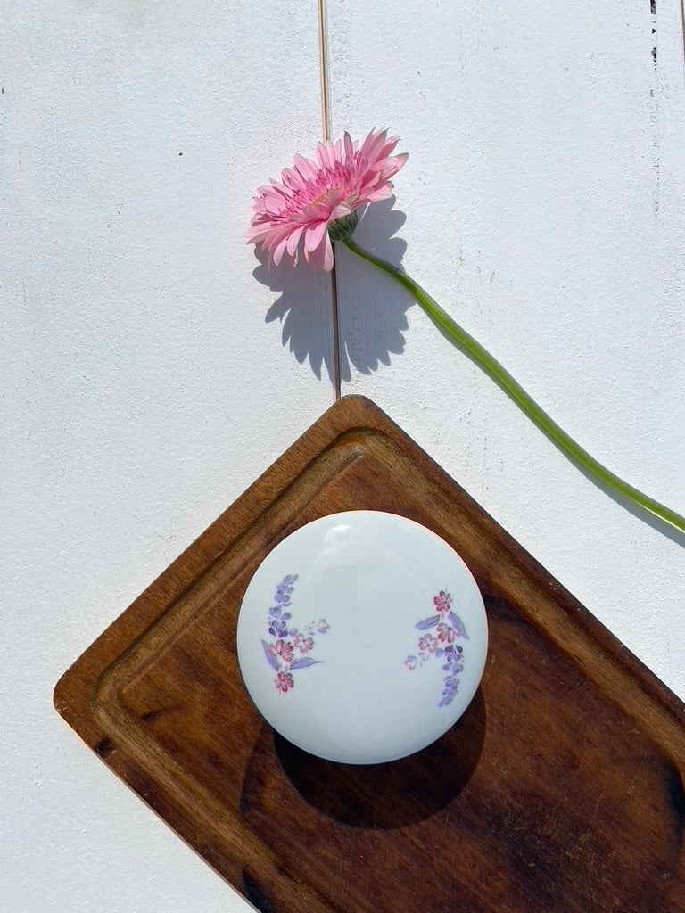 Boite à bijoux porcelaine Fine China