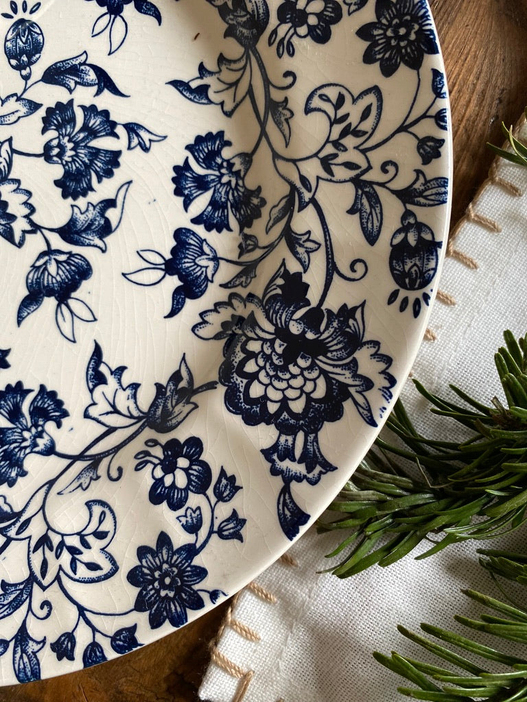 Assiettes Fleuries Marine