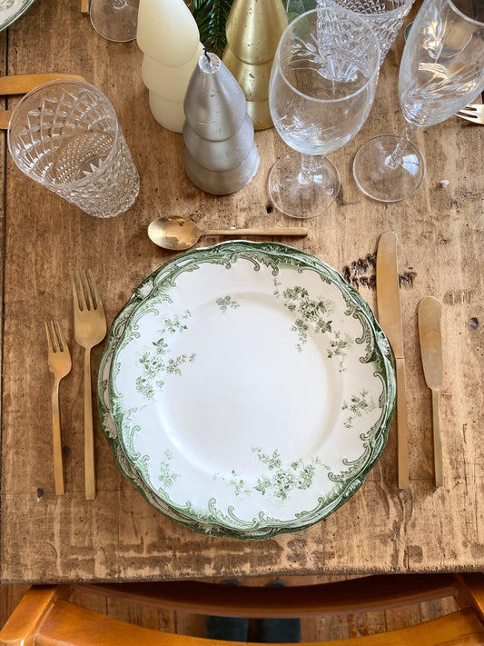 Assiettes Faïence Emile Bourgeois