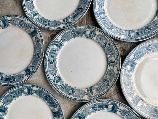 Assiettes dessert Masséna - Terre de fer