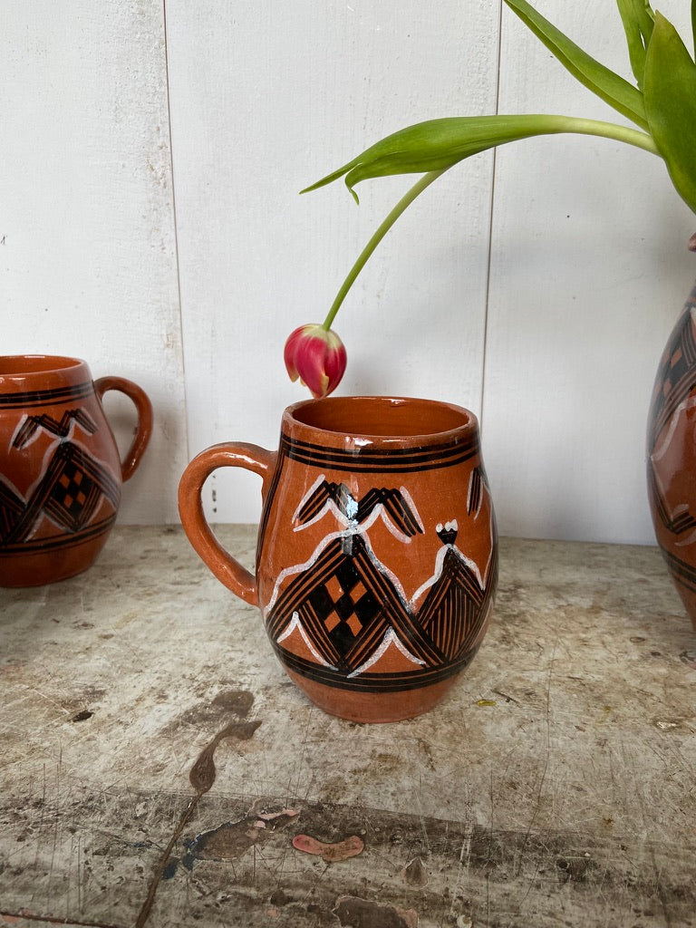 Service à café/thé en terre