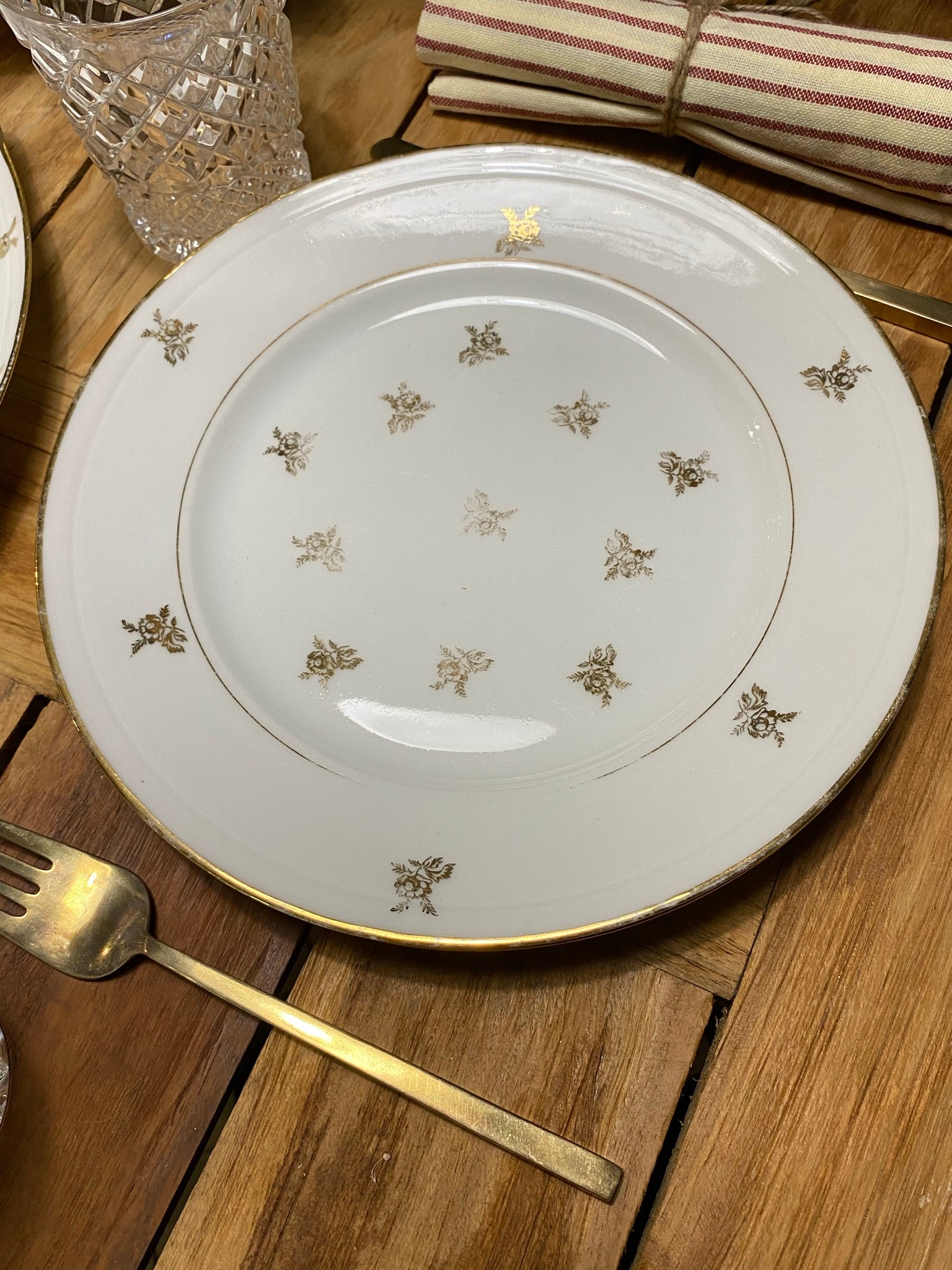 Service Blanc&Doré Limoges