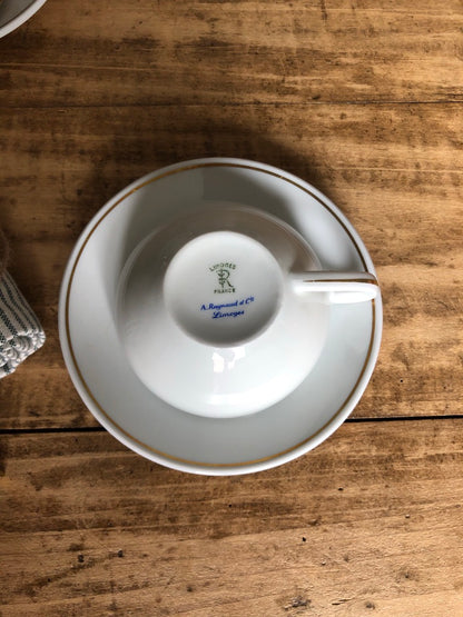 Set 6 tasses Limoges