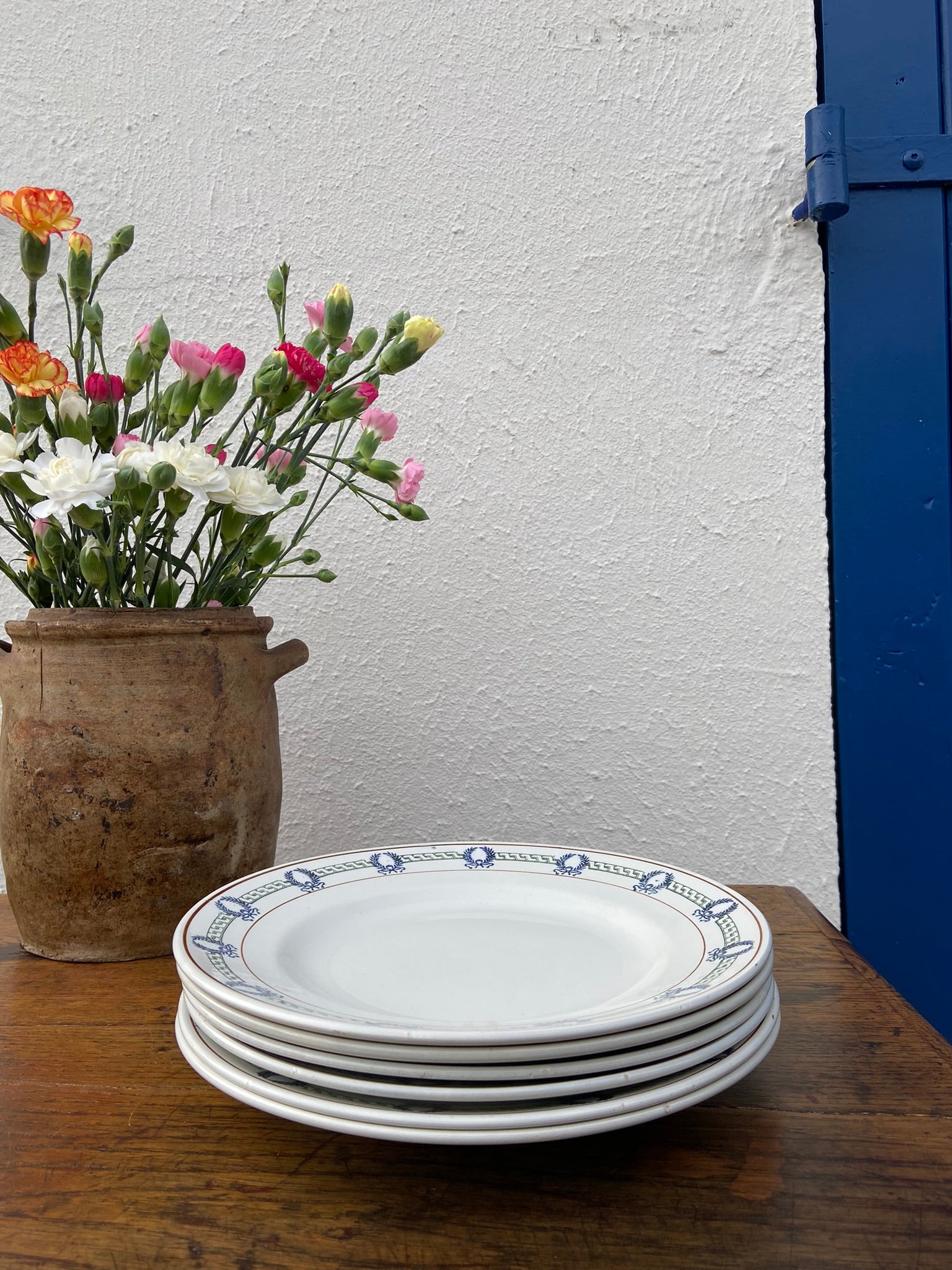 Assiettes en Terre de Fer