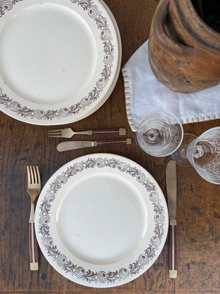 Assiettes dessert Orsay