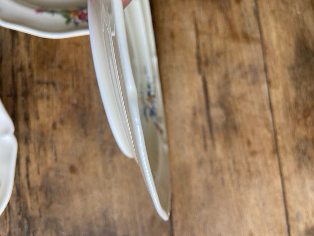 Assiettes dessert Fabrique Royale de Limoges