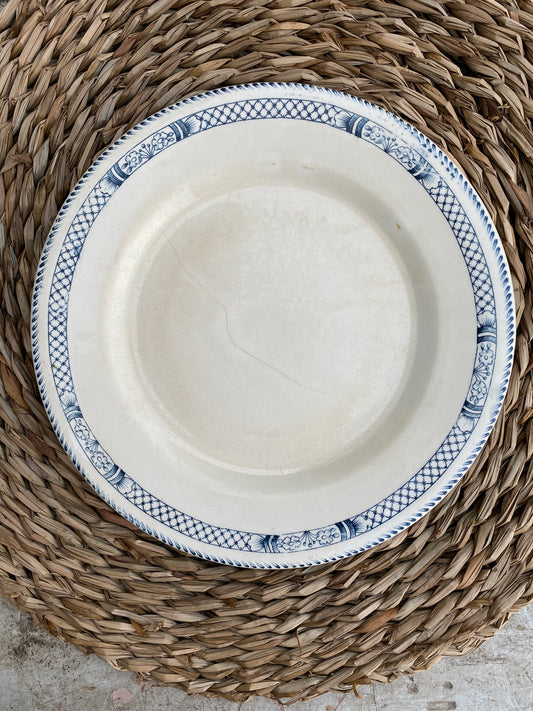 Assiette en Terre de Fer