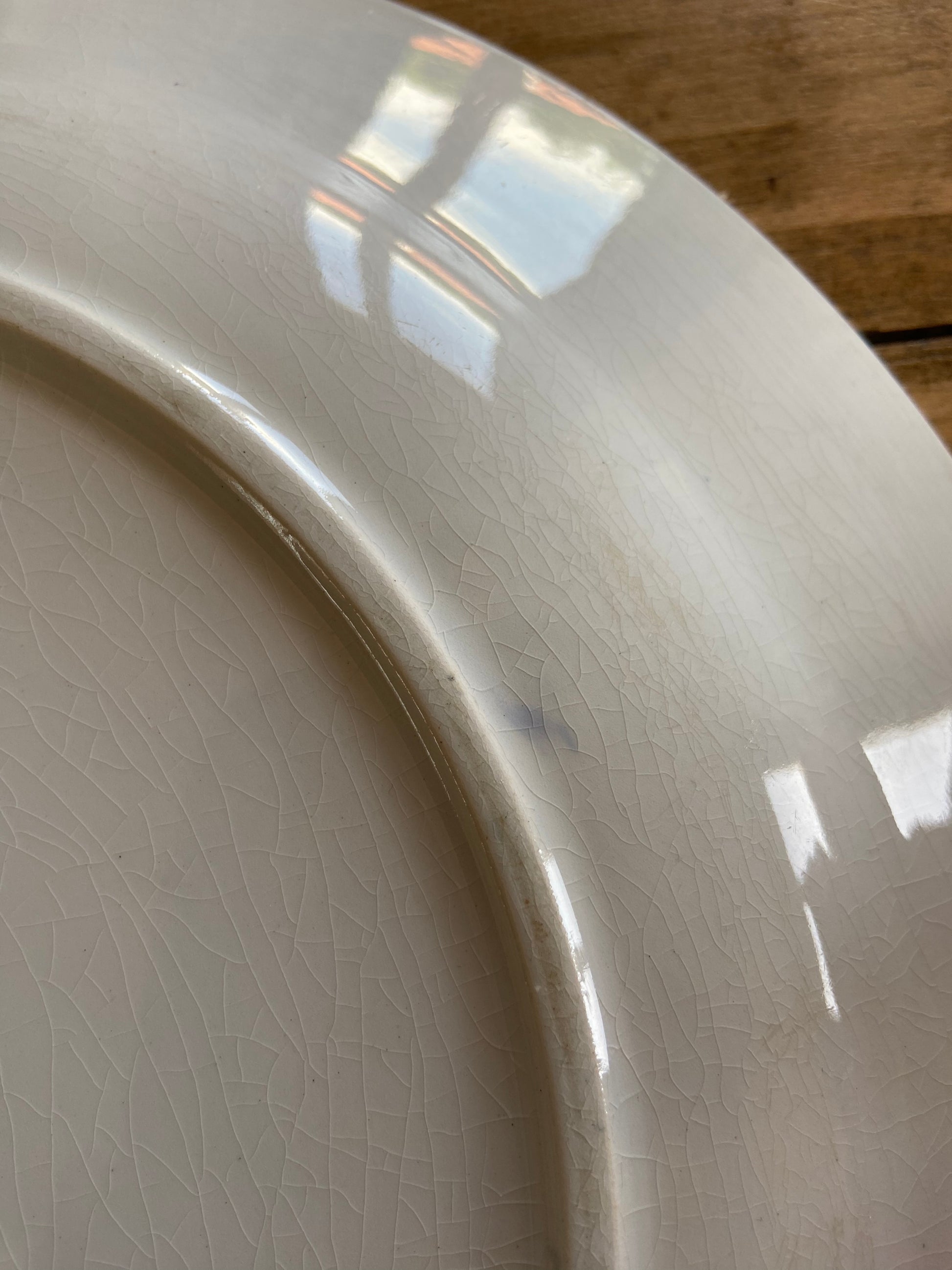 Plate Oiseaux Bruns (terre de fer)