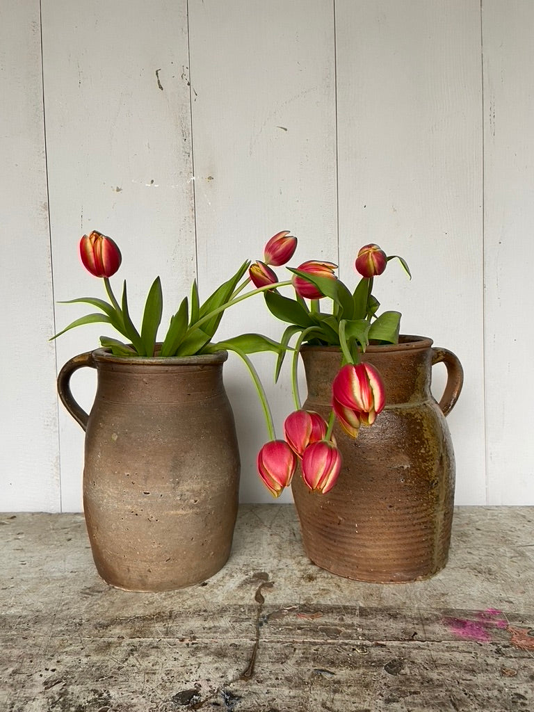 Grands Pots à anse en terre