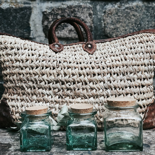 Bocaux verre recyclé