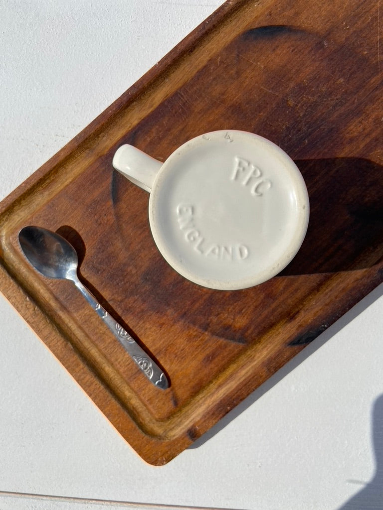 Mug Anglais dessins rose