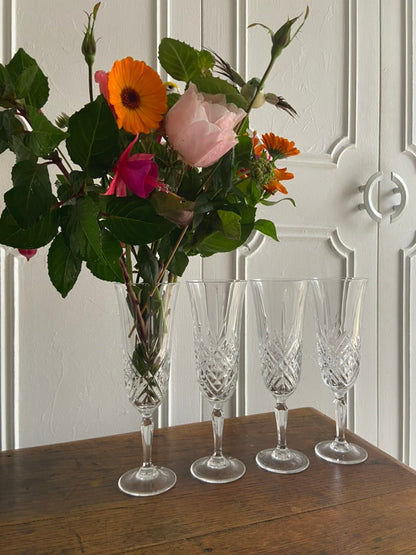 Flutes à champagne x4 #id44