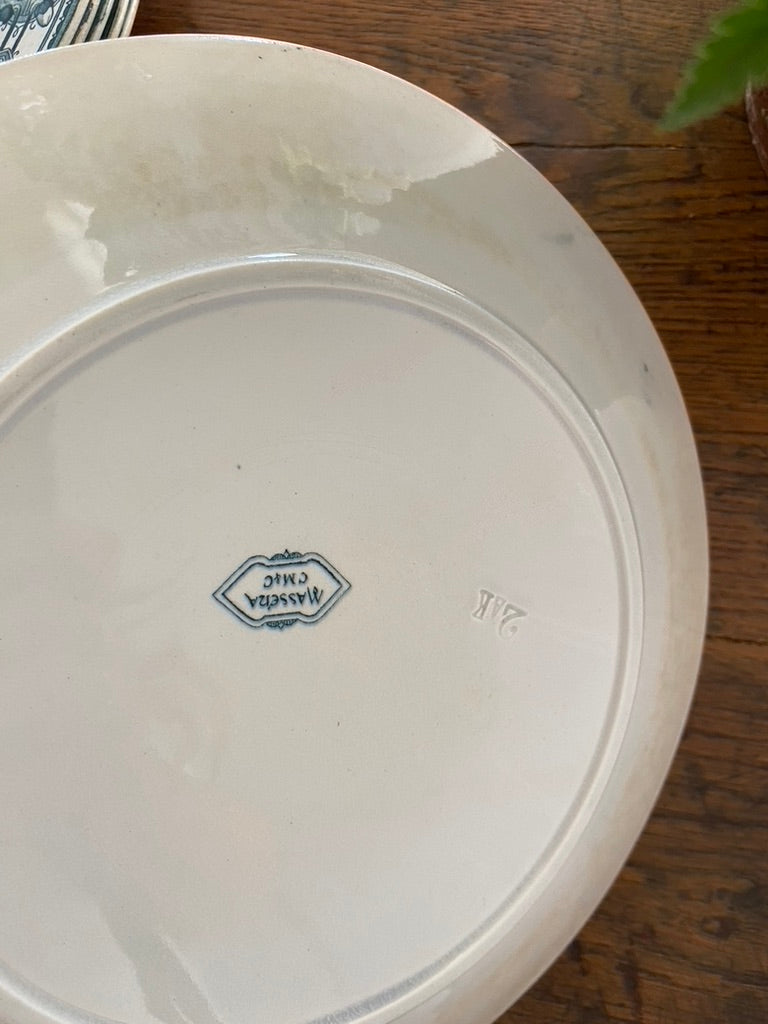 Assiettes plates Masséna - Terre de fer