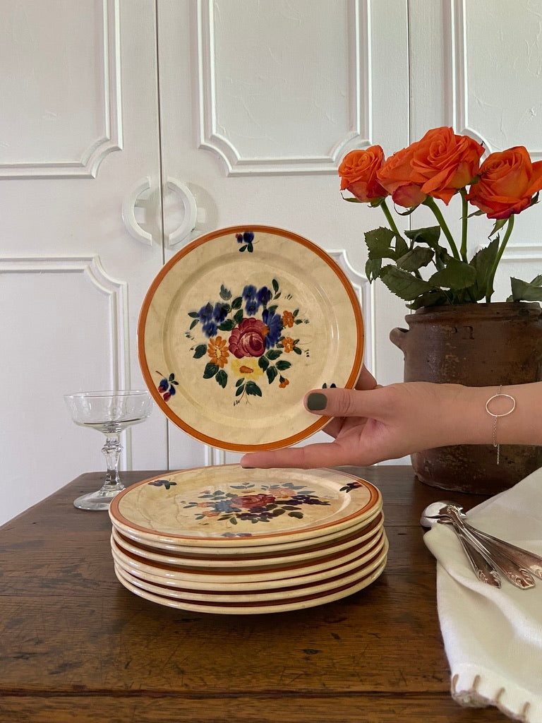 Assiettes dessert Mistral